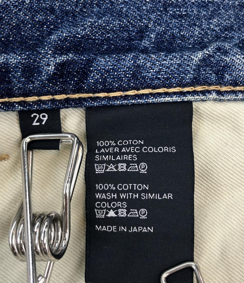 CELINE デニムパンツ ウォッシュド加工 ダメージ加工 ミドル