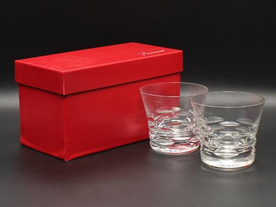 Baccarat イヤータンブラー グラス 2点セット ペア 2012 ローラ バカラ