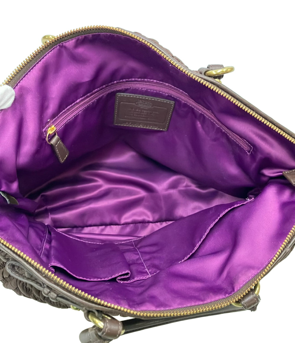 美品 COACH 2way バンドバッグ ショルダーバッグ 斜め掛け 18634 レディース コーチ