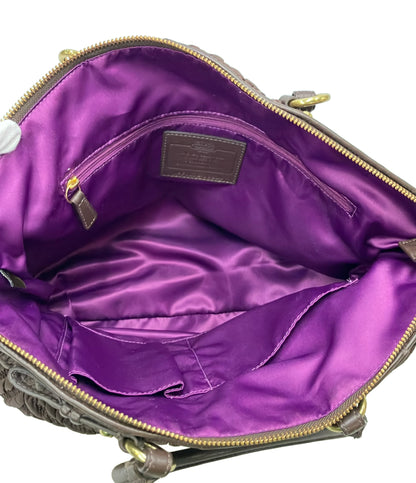美品 COACH 2way バンドバッグ ショルダーバッグ 斜め掛け 18634 レディース コーチ