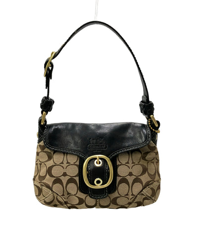 美品 COACH ワンショルダーバッグ 肩掛け ブリーカー ソーホー シグネチャー 11441 レディース コーチ