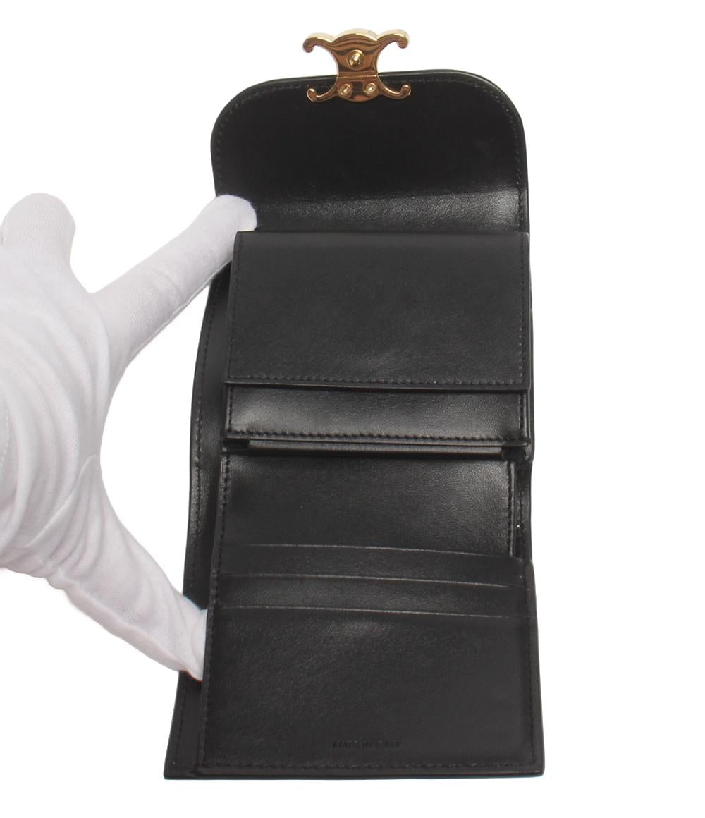 セリーヌ スモールフラップウォレット 三つ折り財布 トリンオフ レディース CELINE