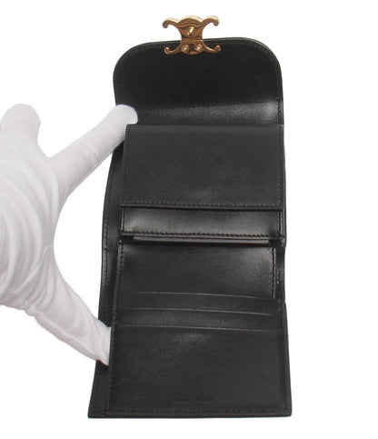 セリーヌ スモールフラップウォレット 三つ折り財布 トリンオフ レディース CELINE