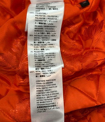 美品 GUCCI ブルゾン ゴーストジャケット ブルゾン BEE刺繍 GGペイント ミンクファー ミリタリー 2016年秋冬 447112 レディース SIZE 38 (S) グッチ