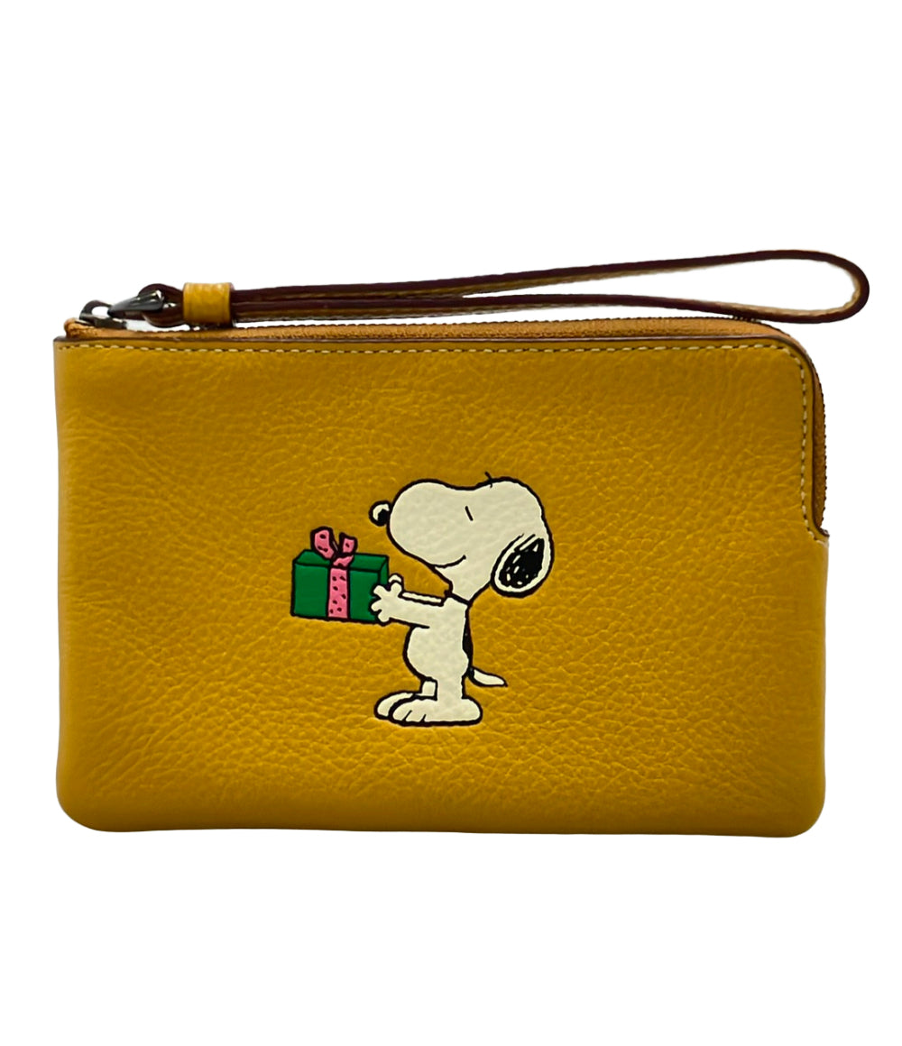 美品 COACH PEANUTS ポーチ レディース コーチ ピーナッツ