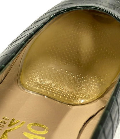 訳あり サルヴァトーレフェラガモ スクエアトゥパンプス レディース SIZE 7 (L) Salvatore Ferragamo