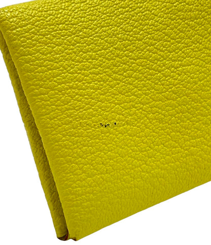 エルメス カードケース ◻︎O刻印 シルバー金具 ガルヴィ ユニセックス HERMES