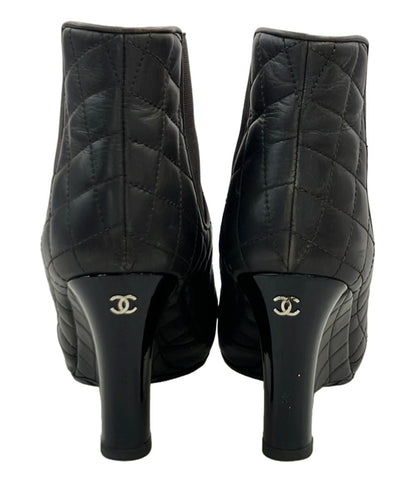 シャネル ショートブーツ サイドゴア レディース SIZE 37 1/2 C (L) CHANEL