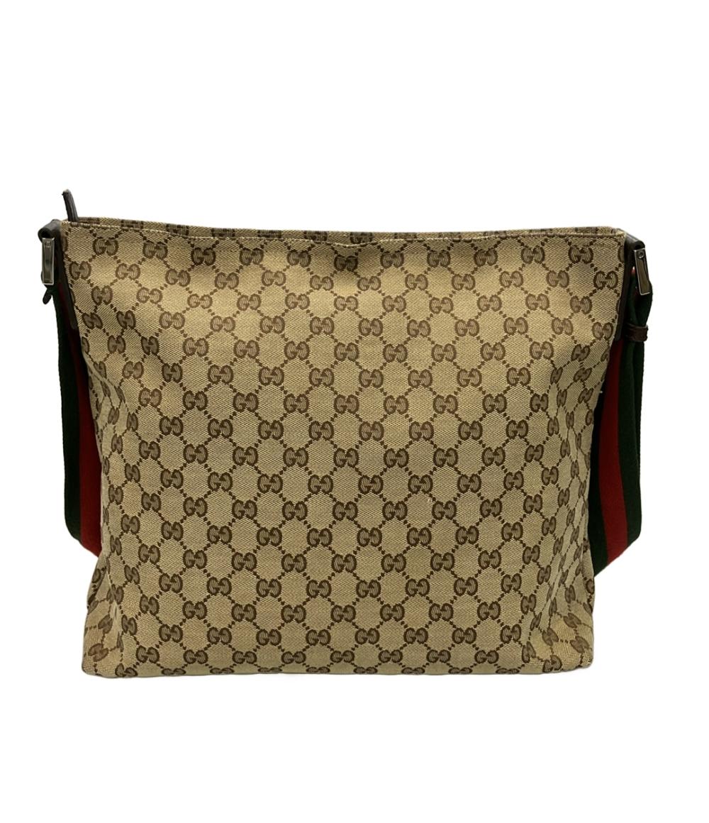 グッチ GGキャンバス ショルダーバッグ 109097 キャンバス レディース GUCCI 【1-0236671】 GUCCI - グッチ GGキャンバス ショルダーバッグ 109097 キャンバス