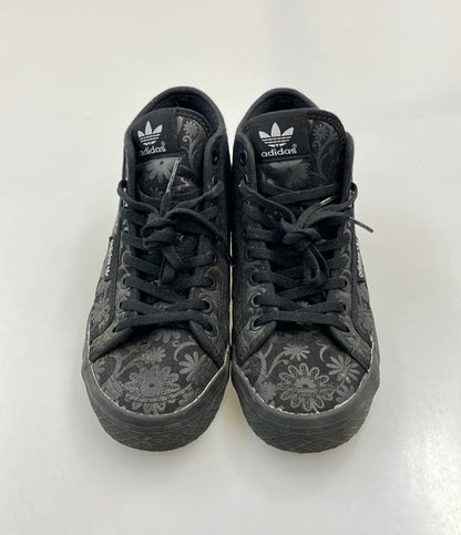 adidas ハイカットスニーカー インヒール 花柄 ADIHONEY M21877 レディース SIZE 23.5 (M) アディダス