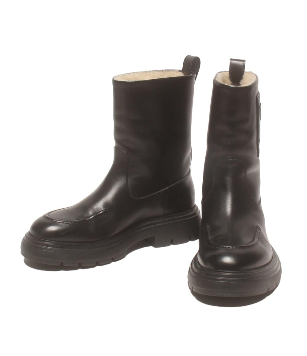 FERRAGAMO ショートブーツ ガンチーニ レディース SIZE ６1/2 M フェラガモ