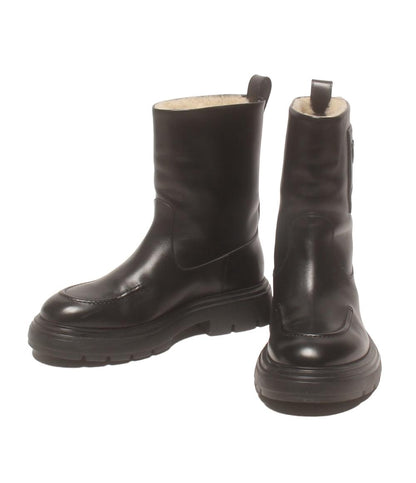 FERRAGAMO ショートブーツ ガンチーニ レディース SIZE ６1/2 M フェラガモ