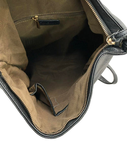 D.KELLY リュック ハンドバッグ 2WAY 合成皮革 口折れ レディース ディーケリー