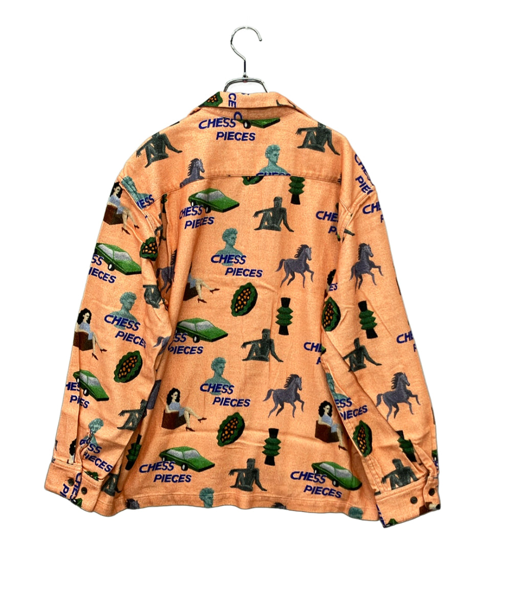 美品 Aloha Rug 長袖シャツ Lingering heat メンズ SIZE 1 (M) アロハラグ