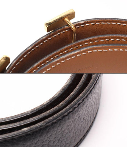 エルメス ベルト Hバックル ゴールド金具 □B刻印 コンスタンス レディース HERMES