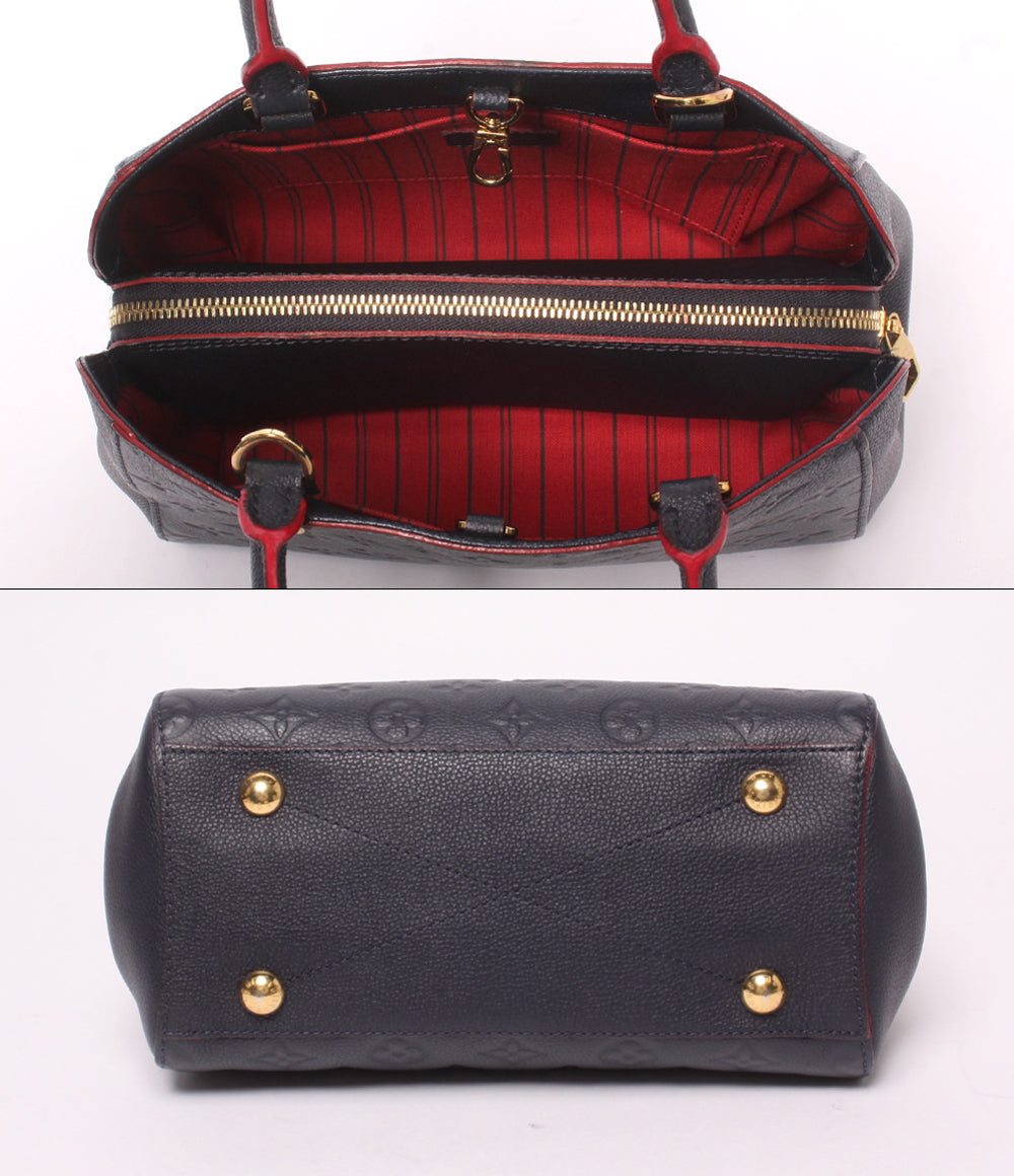 LOUIS VUITTON 2WAY ハンドバッグ ショルダーバッグ 斜め掛け モンテーニュ BB モノグラム アンプラント M42747 レディース ルイ・ヴィトン