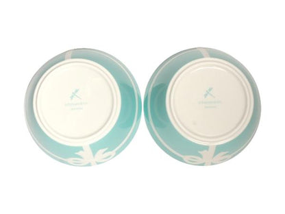 美品 TIFFANY&Co. ボウル 皿 2点セット 14cm ブルーボックス ティファニー