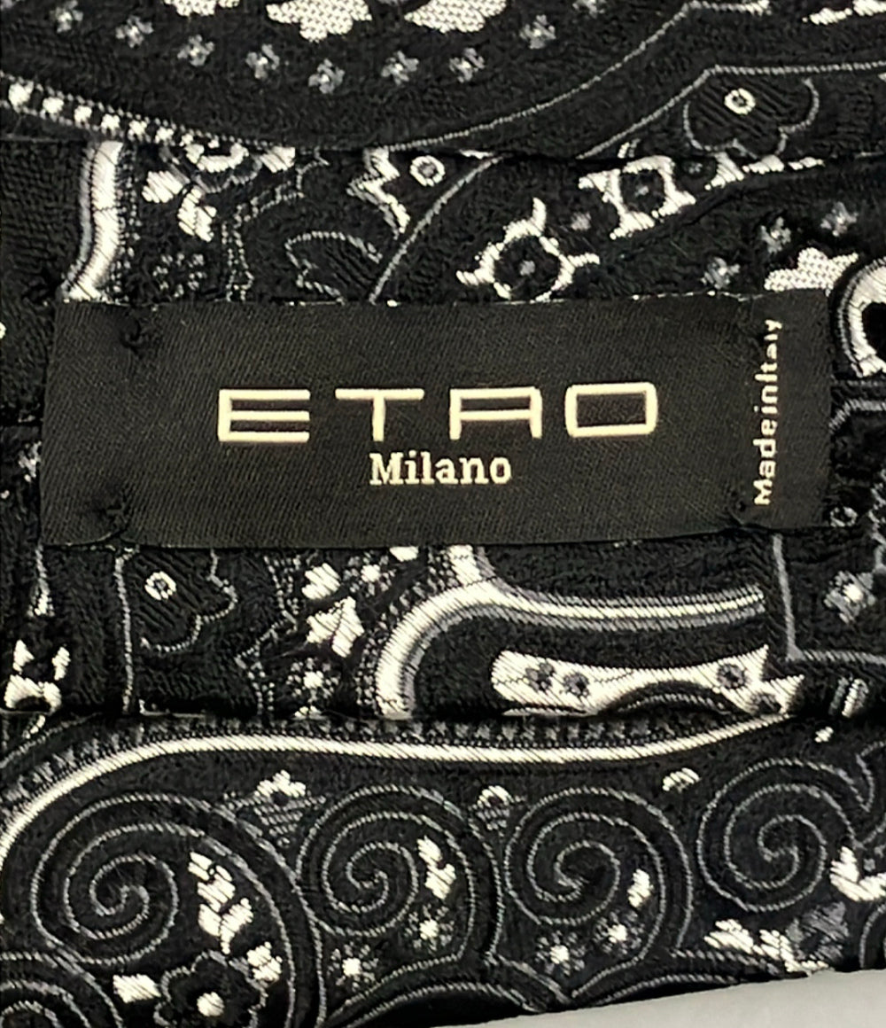 ETRO ネクタイ シルク100% ペイズリー柄 メンズ エトロ