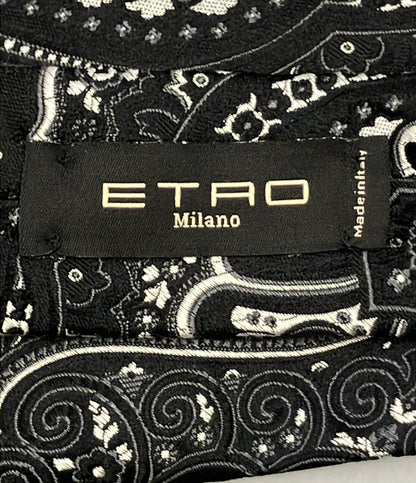 ETRO ネクタイ シルク100% ペイズリー柄 メンズ エトロ