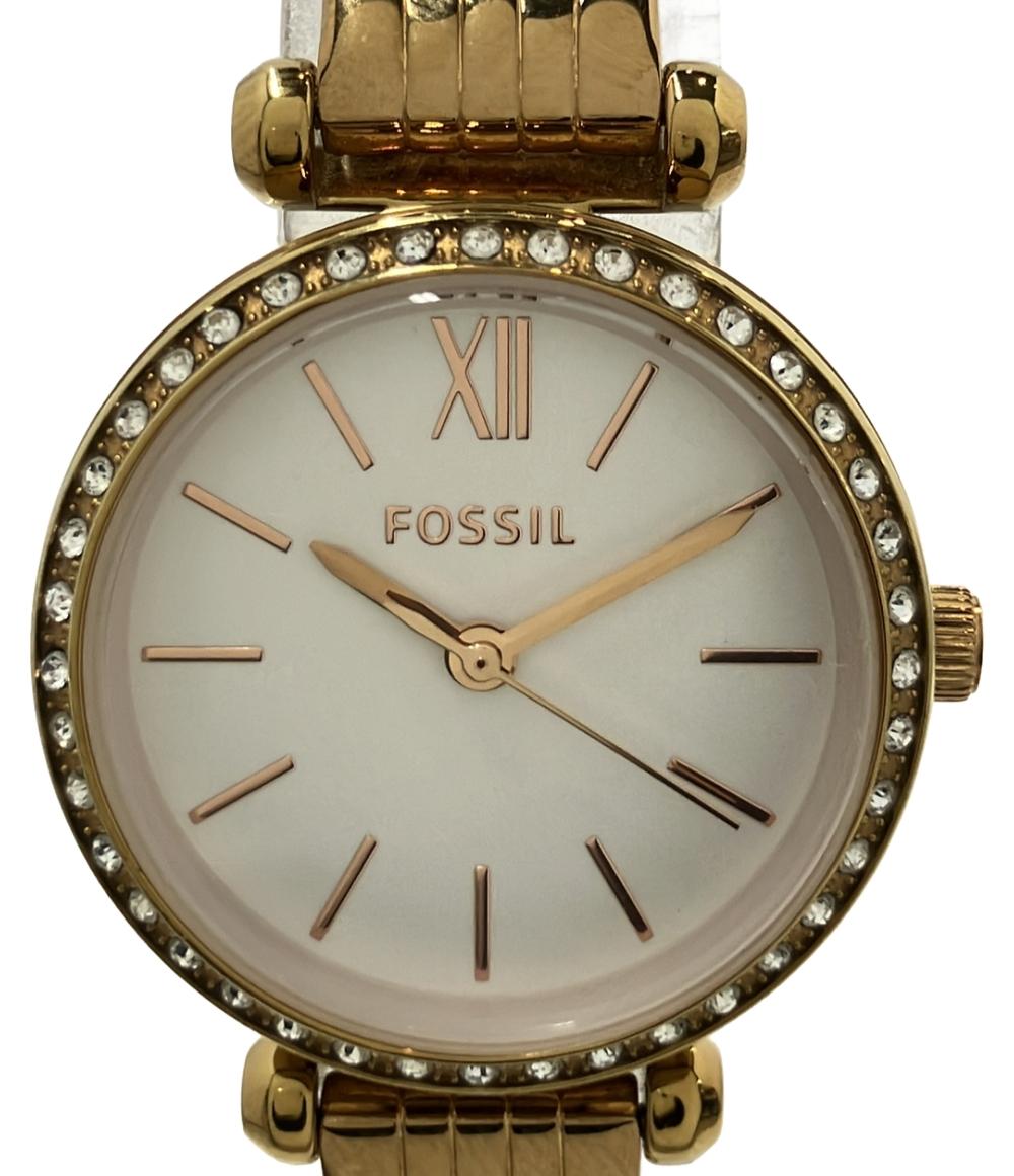 フォッシル 腕時計 クオーツ ホワイト BQ3592 レディース FOSSIL