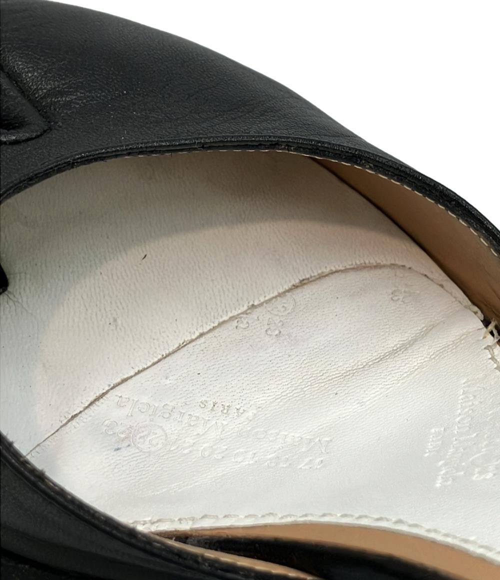 Maison Margiela アンクルストラップパンプス タビ チャンキーヒール S34WL0021 レディース SIZE 38 (25.5cm) メゾンマルジェラ