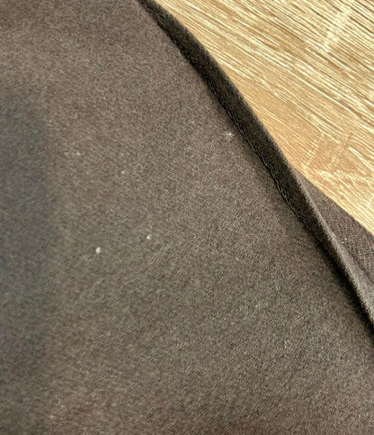 Y's 巻きスカート ロングスカート 3 ウール ラップ ブラウン YR-S23-196 レディース SIZE 3 ワイズ