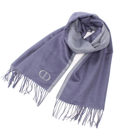 Dior マフラー シルク100％ ダブルフェース CDロゴ 93E0015DH001 メンズ ディオール