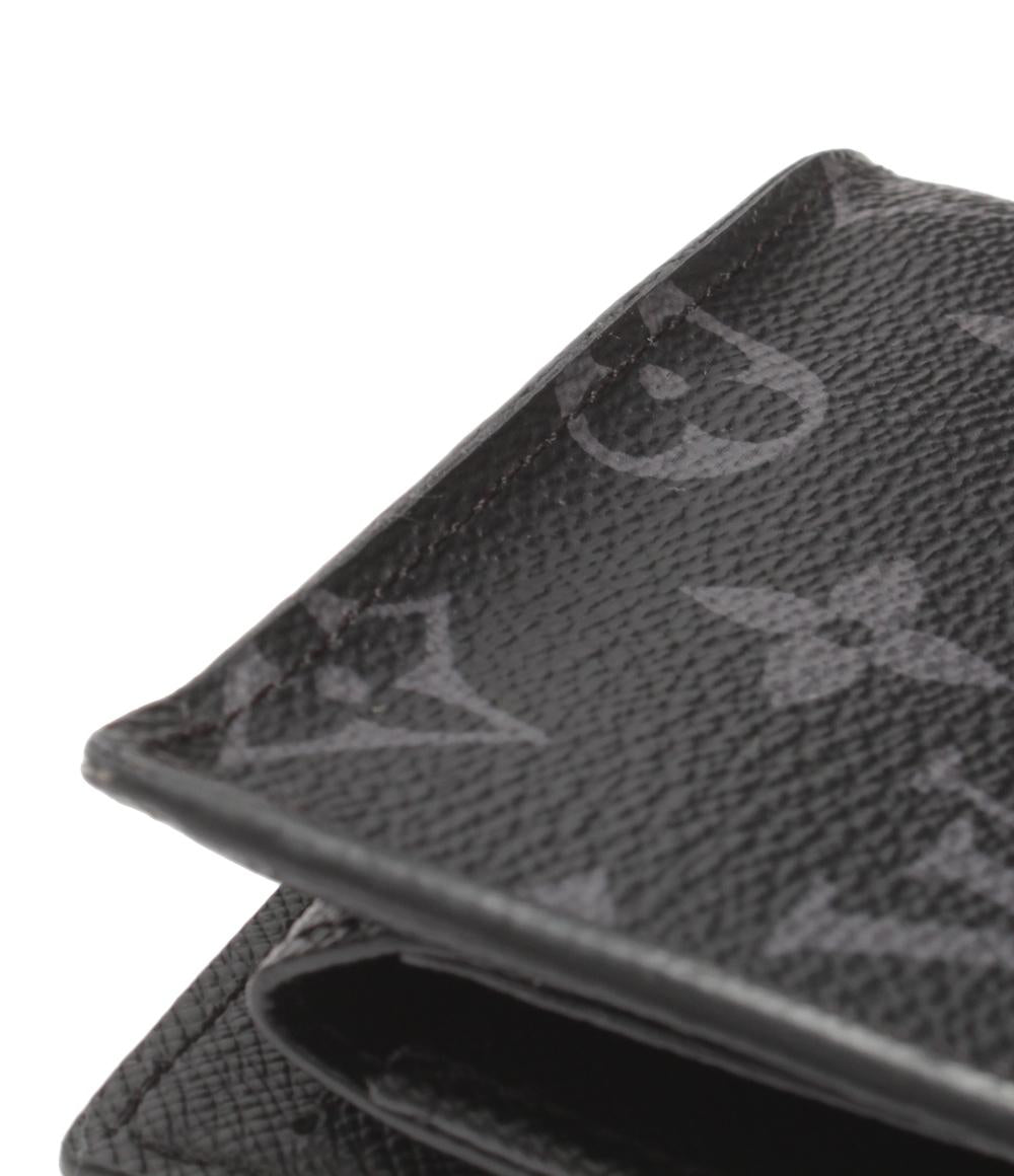 LOUIS VUITTON 二つ折り財布 モノグラムエクリプス ポルトフォイユ