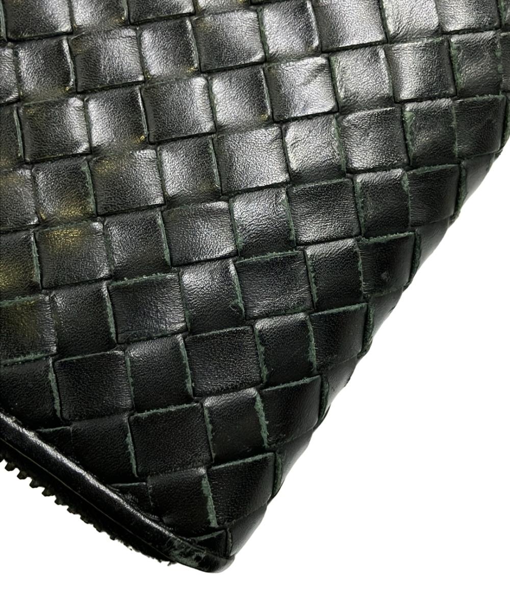 BOTTEGA VENETA ラウンドファスナー長財布 イントレチャート レディース メンズ ボッテガ・ヴェネタ