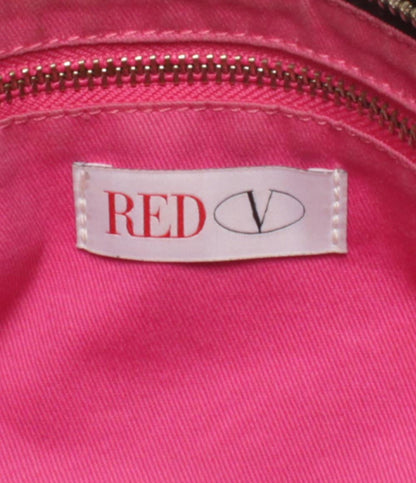 RED VALENTINO ハンドバッグ ヒョウ柄 リボン レディース レッドヴァレンティノ