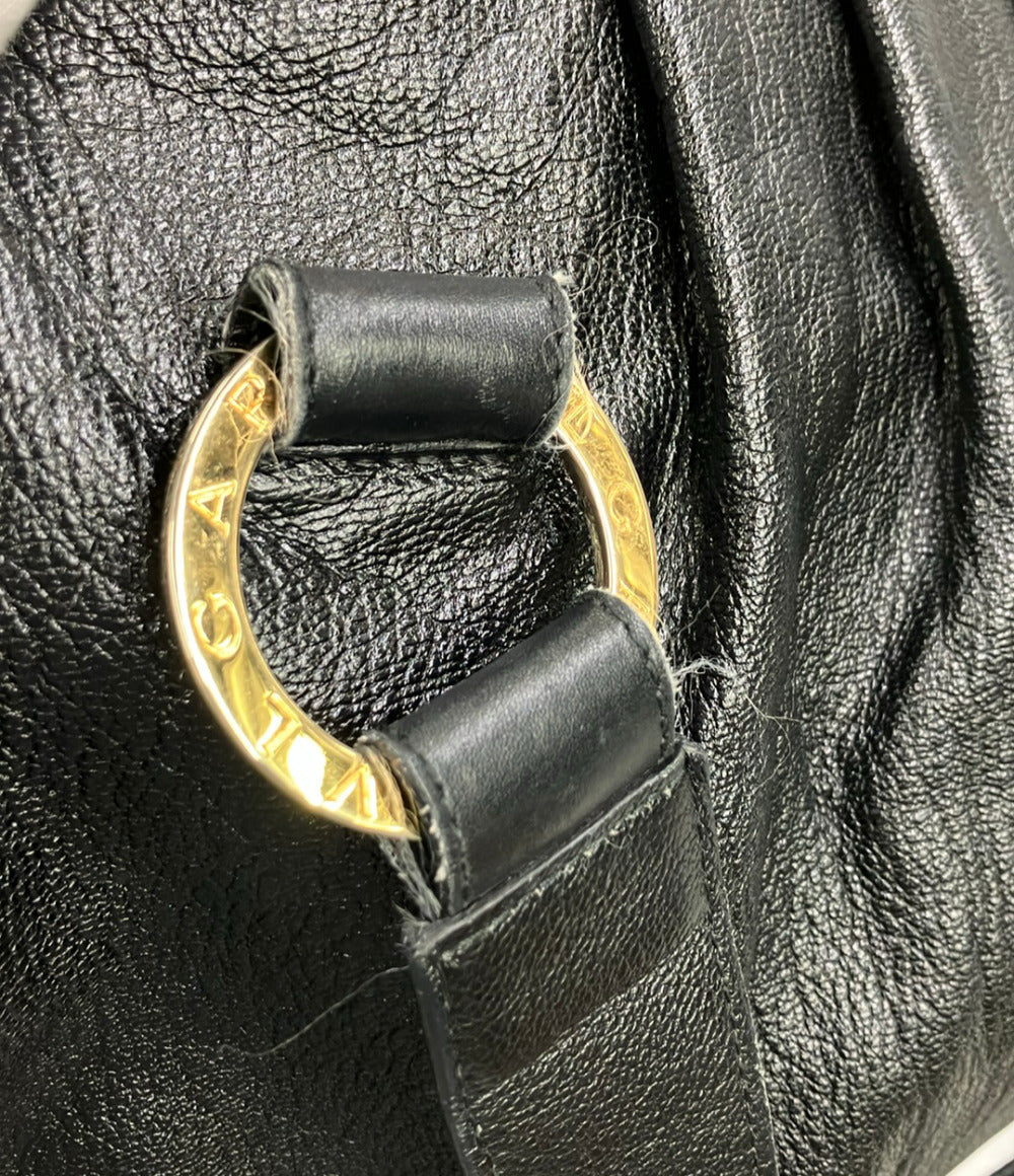 BVLGARI ハンドバッグ レザー ドッピオトンド レディース ブルガリ