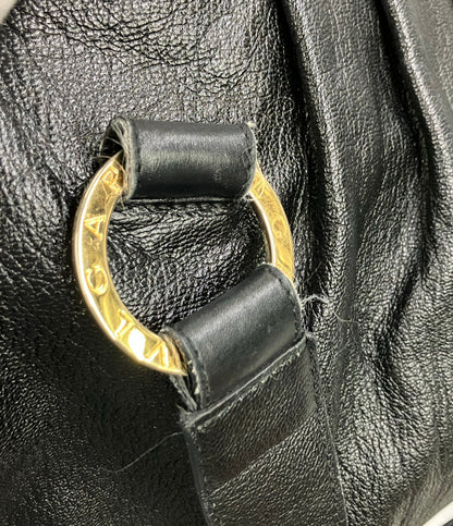 BVLGARI ハンドバッグ レザー ドッピオトンド レディース ブルガリ