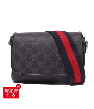 美品 GUCCI ショルダーバッグ 斜め掛け GGスプリーム 791741 1147 メンズ レディース グッチ