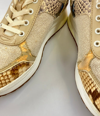 訳あり MICHAEL KORS ローカットスニーカー レディース SIZE 7.5 M マイケルコース