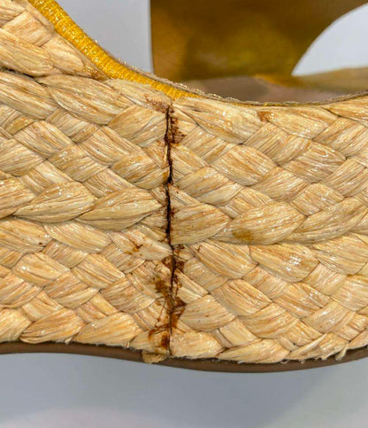 訳あり セルジオロッシ ウェッジソールサンダル レディース SIZE 35 1/2 (S) Sergio Rossi