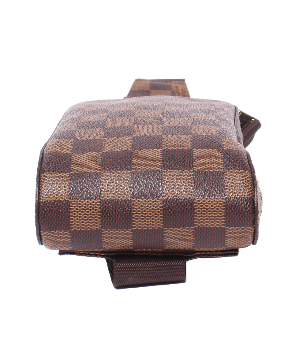 LOUIS VUITTON ボディバッグ ウエストポーチ ジェロニモス ダミエ エベヌ N51994 メンズ ルイ・ヴィトン