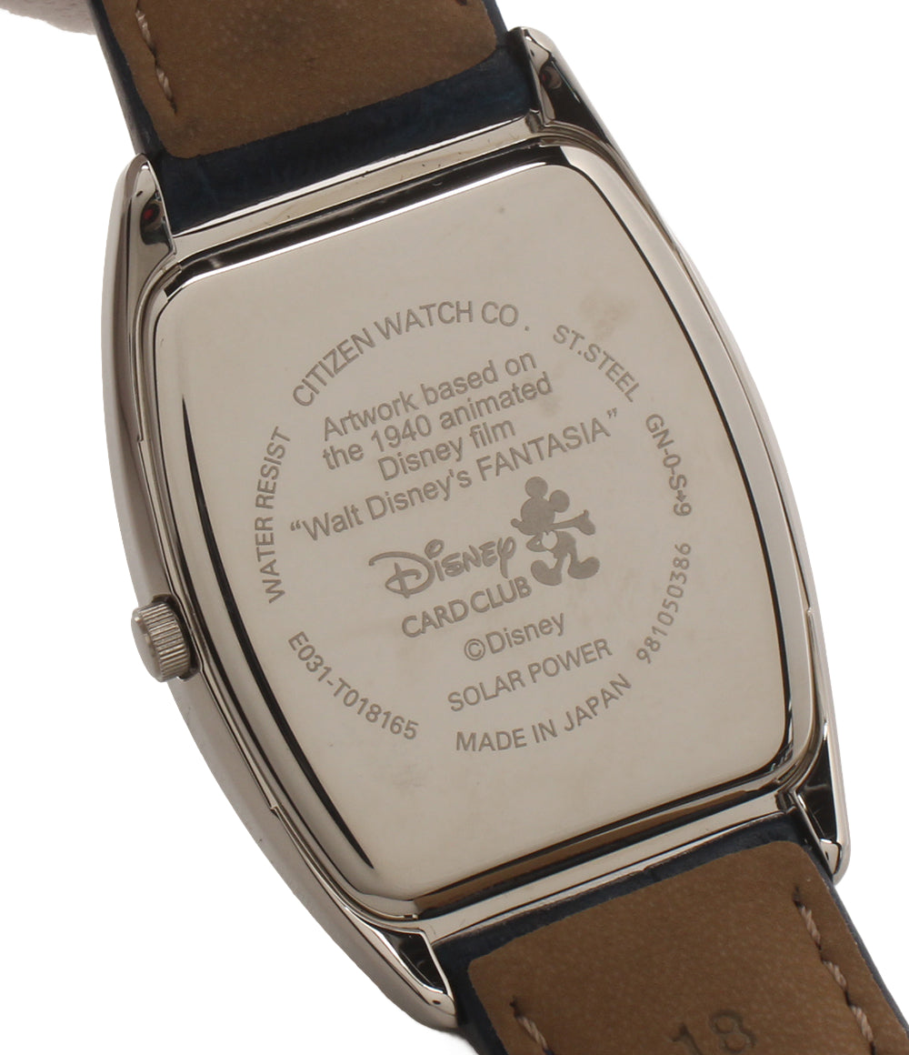 美品 Disney 腕時計 ファンタジア ソーラー レディース メンズ ディズニー