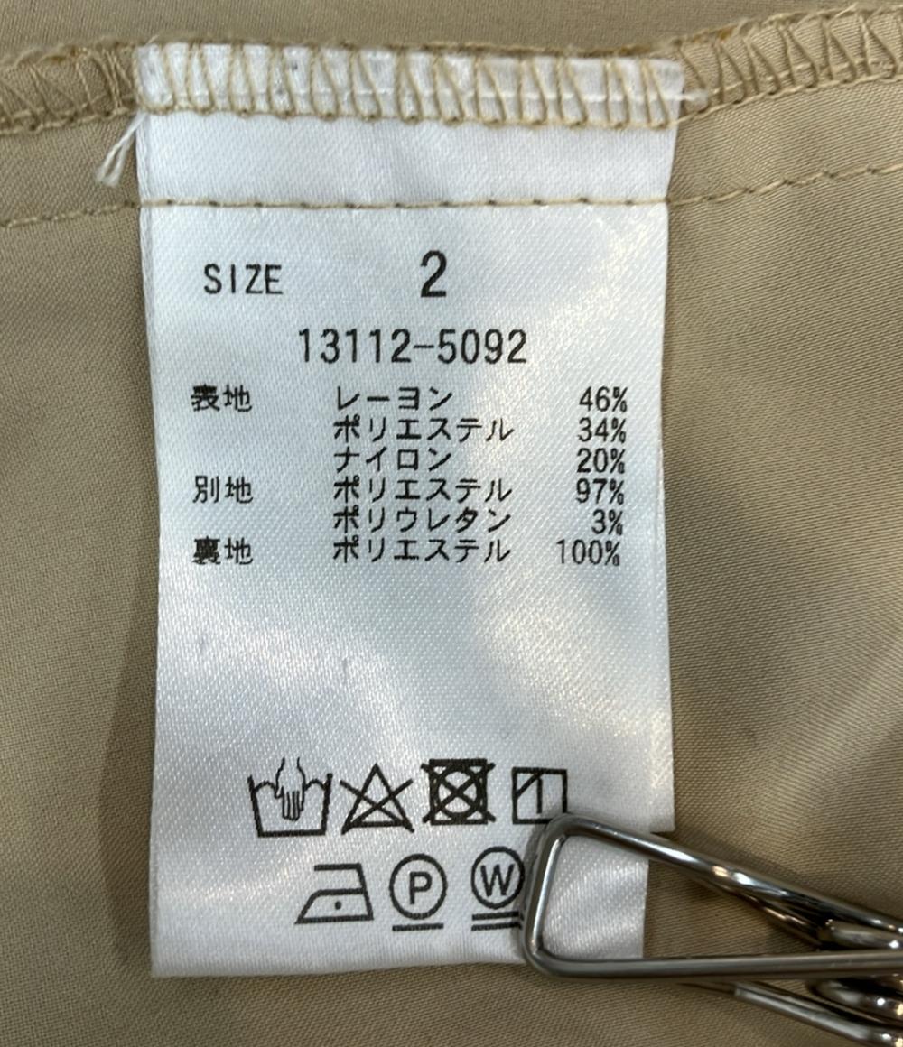 CLANE 長袖ワンピース 22AW FLOW FLOWER JACQUARD ONE PIECE 13112-5092 レディース SIZE 2 (M) クラネ