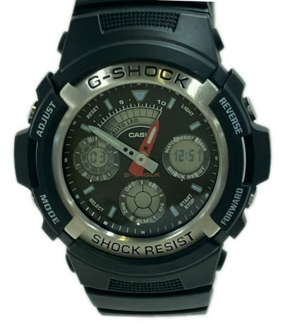 美品 CASIO 腕時計 G-SHOCK クオーツ AW-590 メンズ カシオ