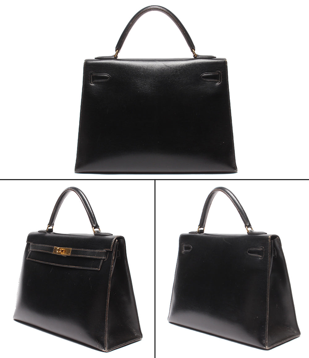 HERMES ハンドバッグ 〇S刻印 ゴールド金具 ケリー32 レディース