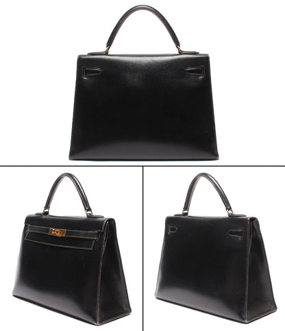 HERMES ハンドバッグ 〇S刻印 ゴールド金具 ケリー32 レディース エルメス