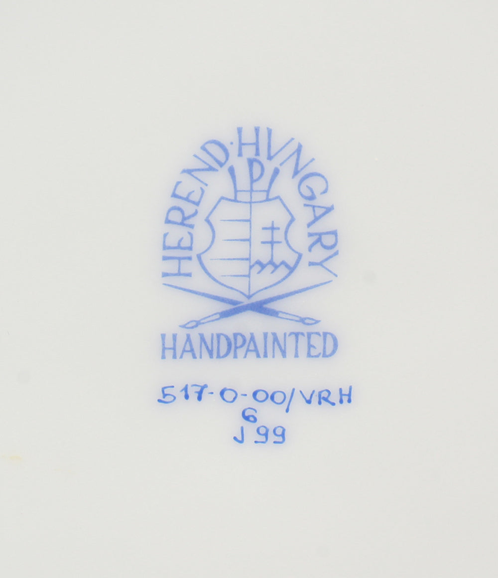美品 HEREND プレート 皿 19cm ウィーンの薔薇 ヘレンド