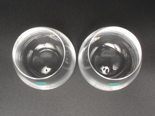 美品 TIFFANY&Co. グラス タンブラー 2点セット ペア TCO ティファニー