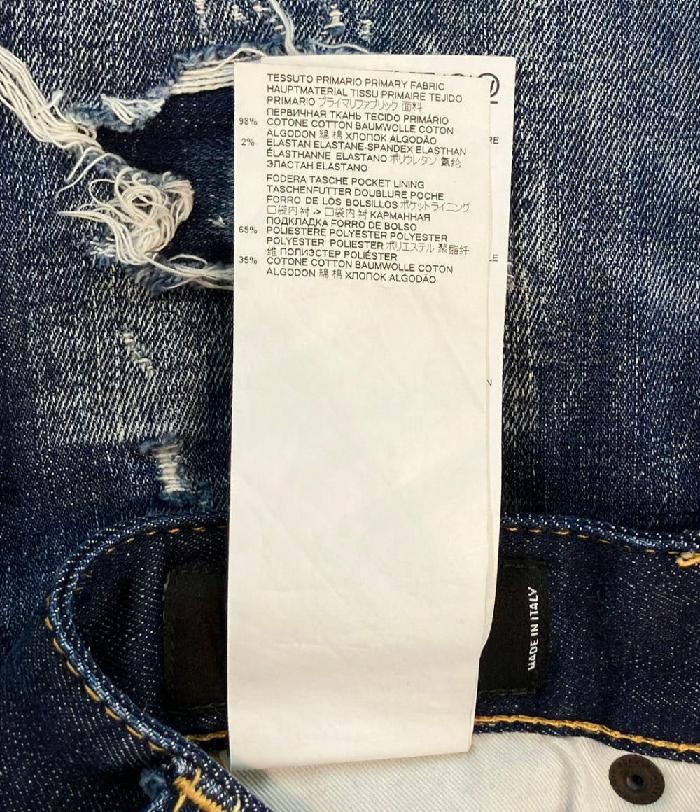 DSQUARED2 デニムパンツ ダメージ加工 メンズ SIZE 46 (S) ディー