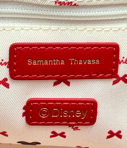 美品 Samantha Thavasa Disney ショルダーバッグ 斜め掛け ミニー レディース サマンサタバサ ディズニー