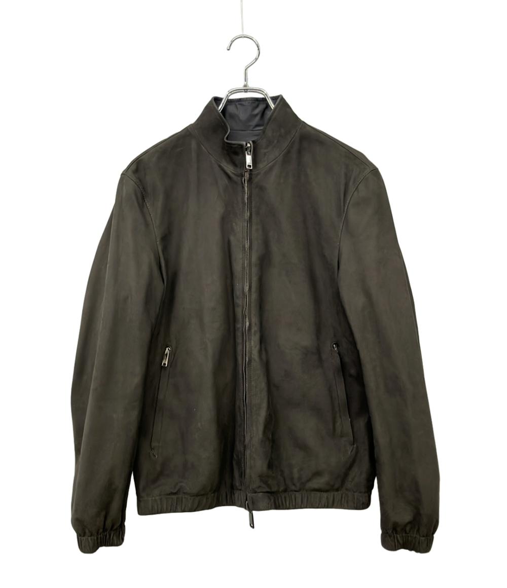 Ermenegildo Zegna リバーシブルジャケット レザージャケット メンズ