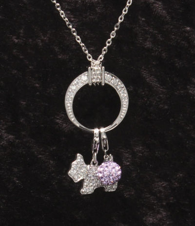 AGATHA ネックレス SV925 犬モチーフ ドッグモチーフ レディース アガタ