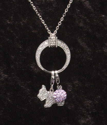 AGATHA ネックレス SV925 犬モチーフ ドッグモチーフ レディース アガタ