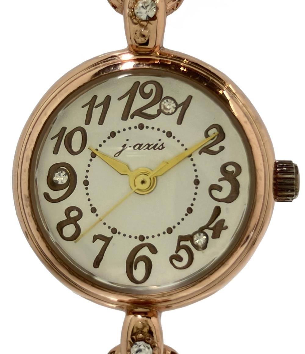 J-AXIS 腕時計 クオーツ シルバー BL1068 レディース ジェイ アクシス