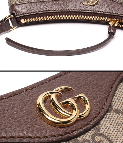 美品 GUCCI ハンドバッグ ショルダーバッグ 肩掛け GGスプリーム 735145 213317 レディース グッチ